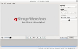 نرم افزار qStopMotion - برنامه استاپ موشن ساز - ساخت استاپ موشن - نرم افزار استاپ موشن