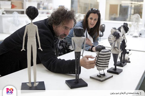 behind the scenes Tim Burton