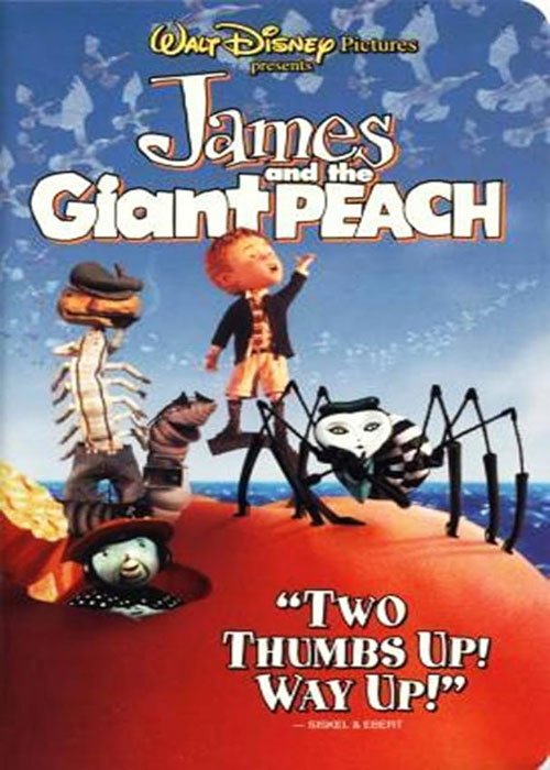 James and the giant peach poster